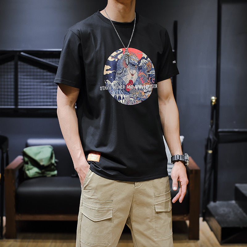 Majestic Stone Lion Graphic Tee